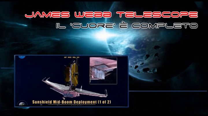 James Webb Telescope, il 'cuore' è completo