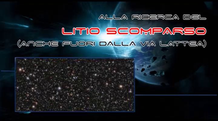 Alla ricerca del litio scomparso (anche fuori dalla Via Lattea)