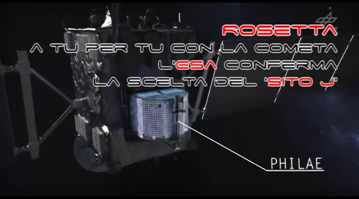 Rosetta, a tu per tu con la cometa. L'Esa conferma la scelta del 'sito J'