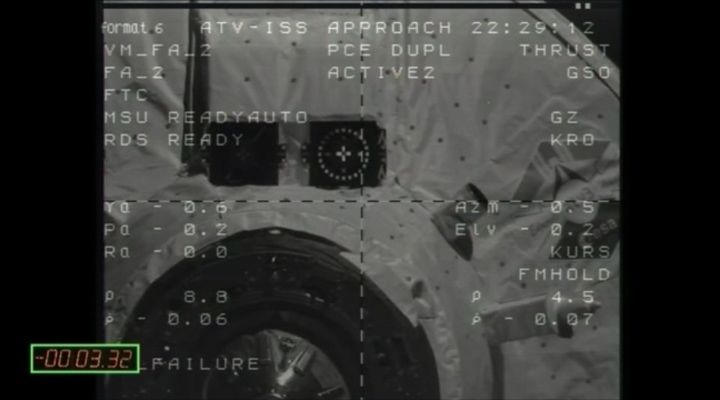 Atv Amaldi: il replay del docking