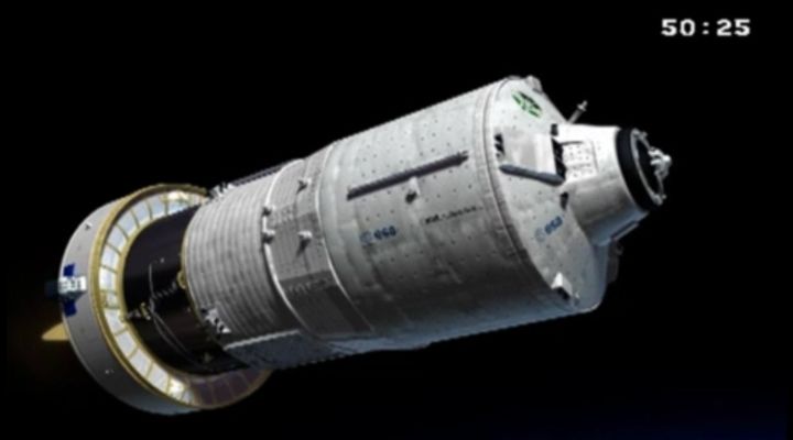 Atv Amaldi, il lancio