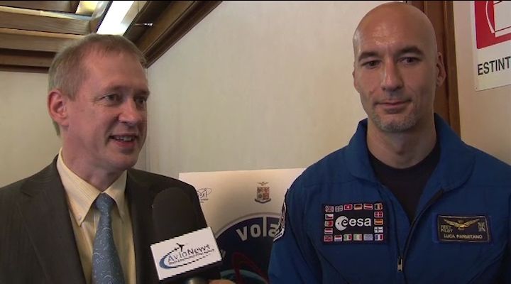 Interview with Luca Parmitano and Frank de Winne
