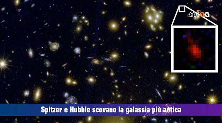 Pulsar - Spitzer e Hubble scovano la galassia più antica