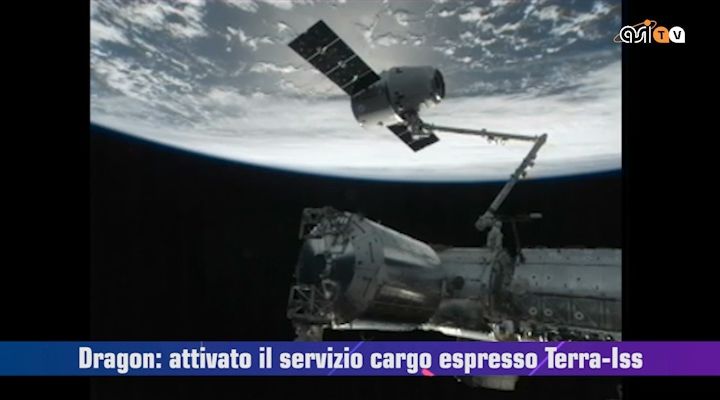 Pulsar - Dragon: attivato il servizio cargo espresso Terra-Iss