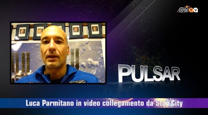 Pulsar - Luca Parmitano in video collegamento da Star City