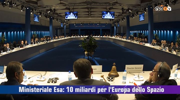 Pulsar - Ministeriale Esa: 10 miliardi per l'Europa dello Spazio