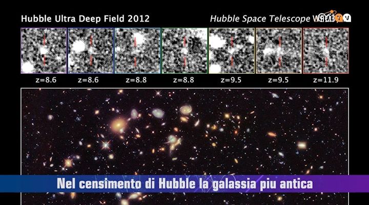 Pulsar - Nel censimento di Hubble la galassia piu antica