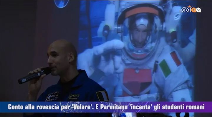 Pulsar - Conto alla rovescia per 'Volare'. E Parmitano 'incanta' gli studenti romani