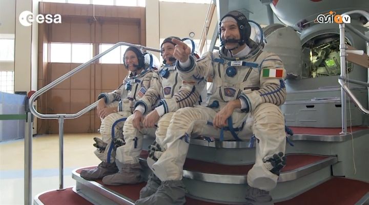 L'addestramento di Luca Parmitano a Star City