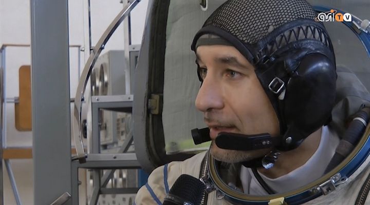Luca Parmitano,  il primo 'skywalker' azzurro.  Il reportage da Star City