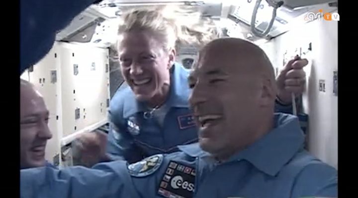 Luca Parmitano, la gioia di 'Volare' nel blu... dipinto di blu. La cronaca del liftoff