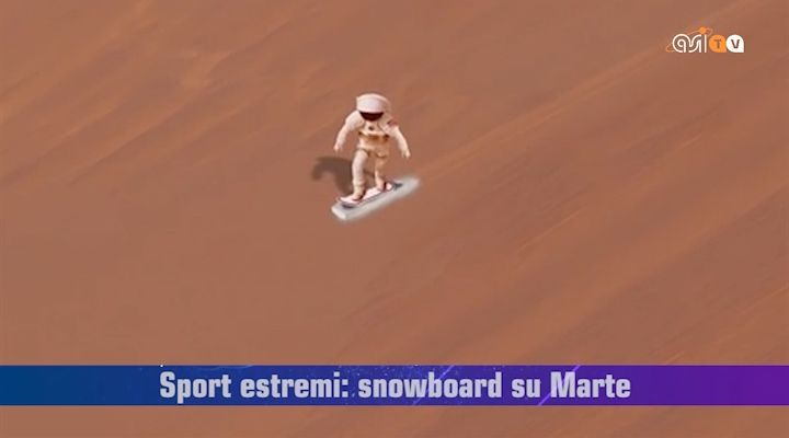 Pulsar - Sport estremi: snowboard su Marte