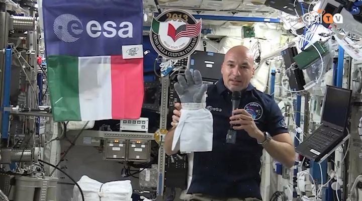 Replay: Parmitano, l'inflight call del 12 luglio