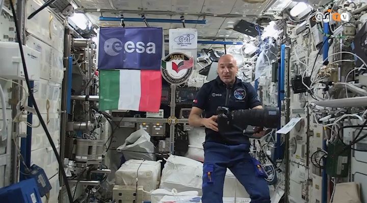 Luca Parmitano, il replay dell'inflight call del 5 agosto