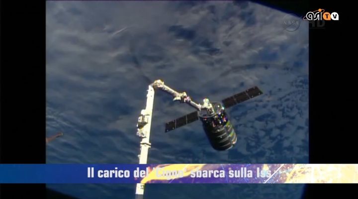 Pulsar - Il carico del 'Cigno' sbarca sulla Iss