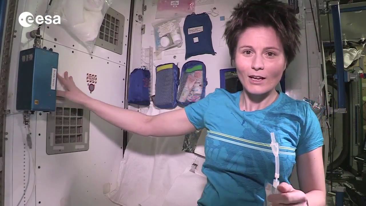 International Space Station bathroom tour
