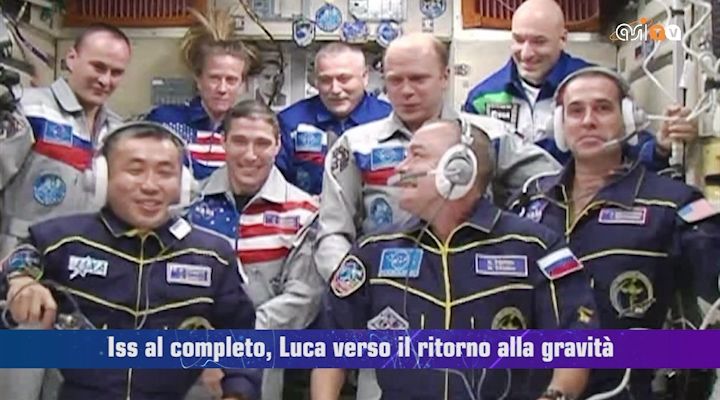 Pulsar - Iss al completo, Luca verso il ritorno alla gravità