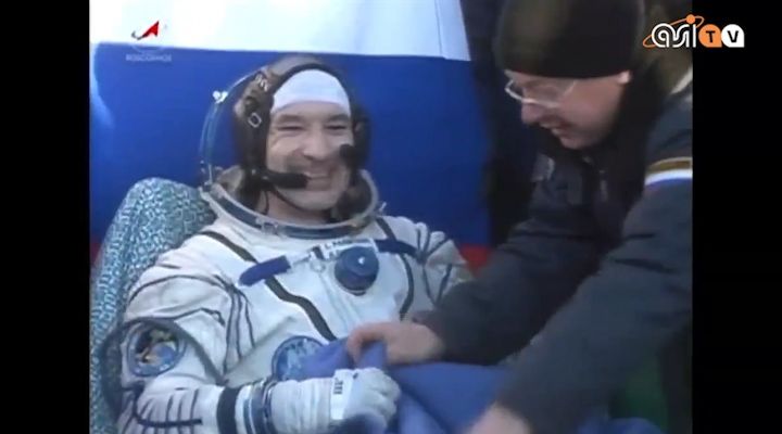 Parmitano, la video cronaca del rientro