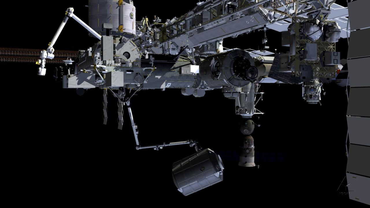 Animazione della 'relocation' di Leonardo