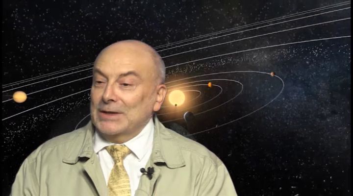 Franco Malerba a lezione sulla ISS