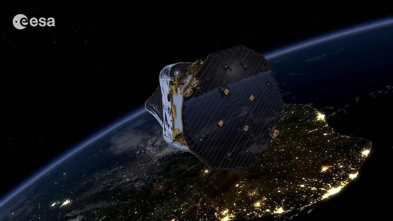 Animazione del lancio del LISA Pathfinder