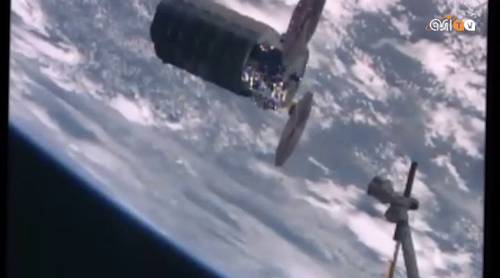 Il Cygnus si posa sulla ISS. Lo spazio è POP