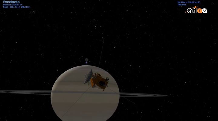 Pulsar - Cassini, l’addio a Encelado