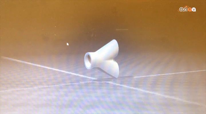 L'Italia nello spazio stampa in 3D