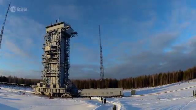 Sentinel-3A si prepara al liftoff