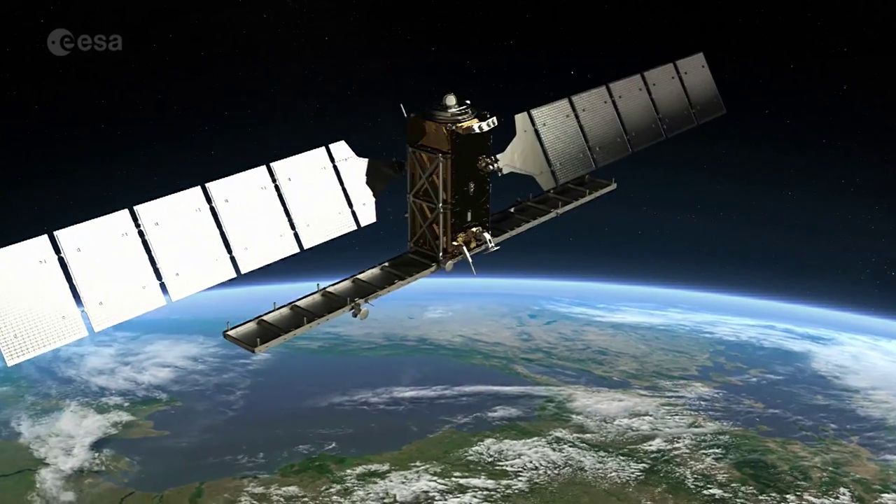 Sentinel-1B services: tracking sea ice