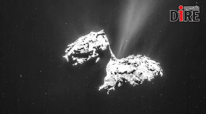 Rosetta e la cometa: 67P ha cambiato colore