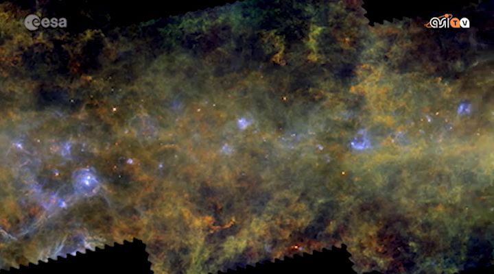 Herschel mappa la Via Lattea