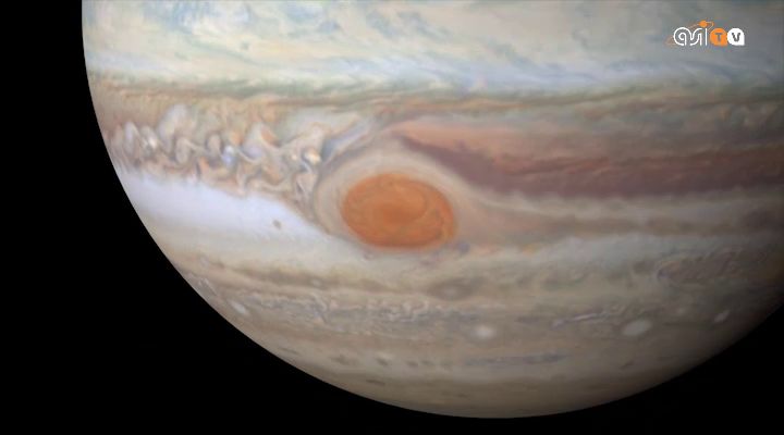 La tempesta termica di Giove