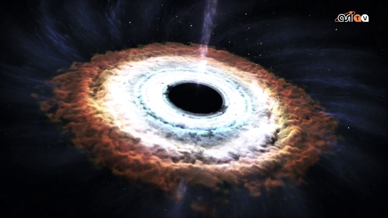 Il cuore nero di una galassia