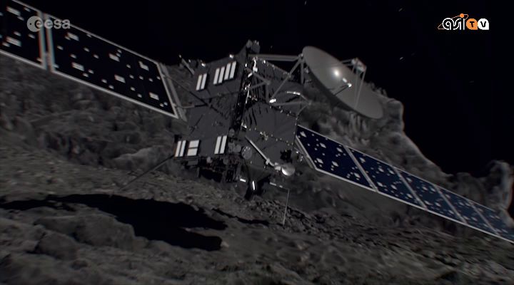 Rosetta abbraccia Philae
