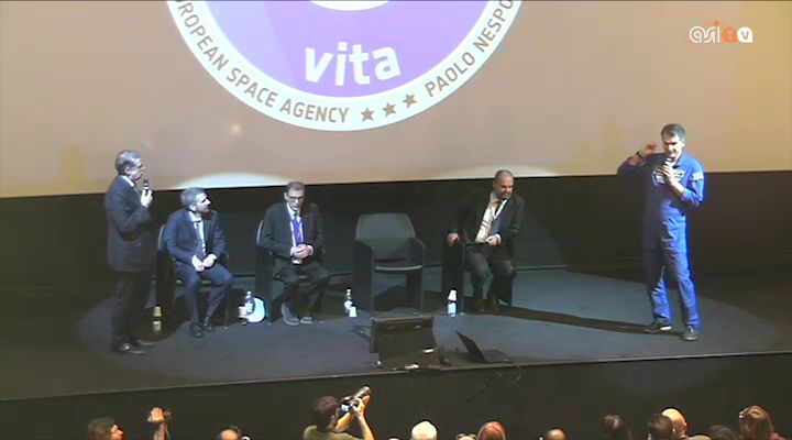 Paolo Nespoli presenta VITA - il Replay