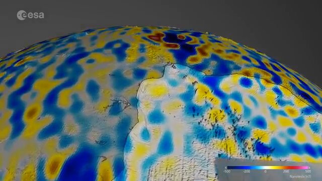 Lithospheric magnetic field