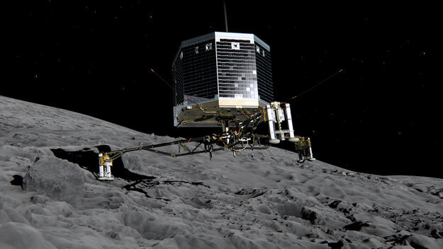 Atterraggio del lander Philae