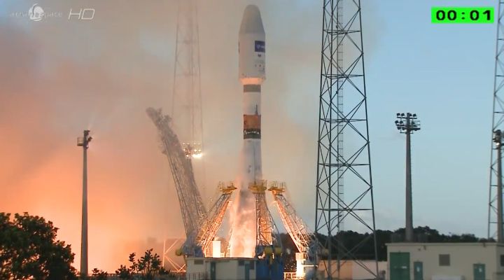 Sentinel 1A, il replay del lancio