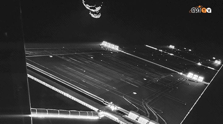 Pulsar - Selfie spaziale: Rosetta in posa con la cometa