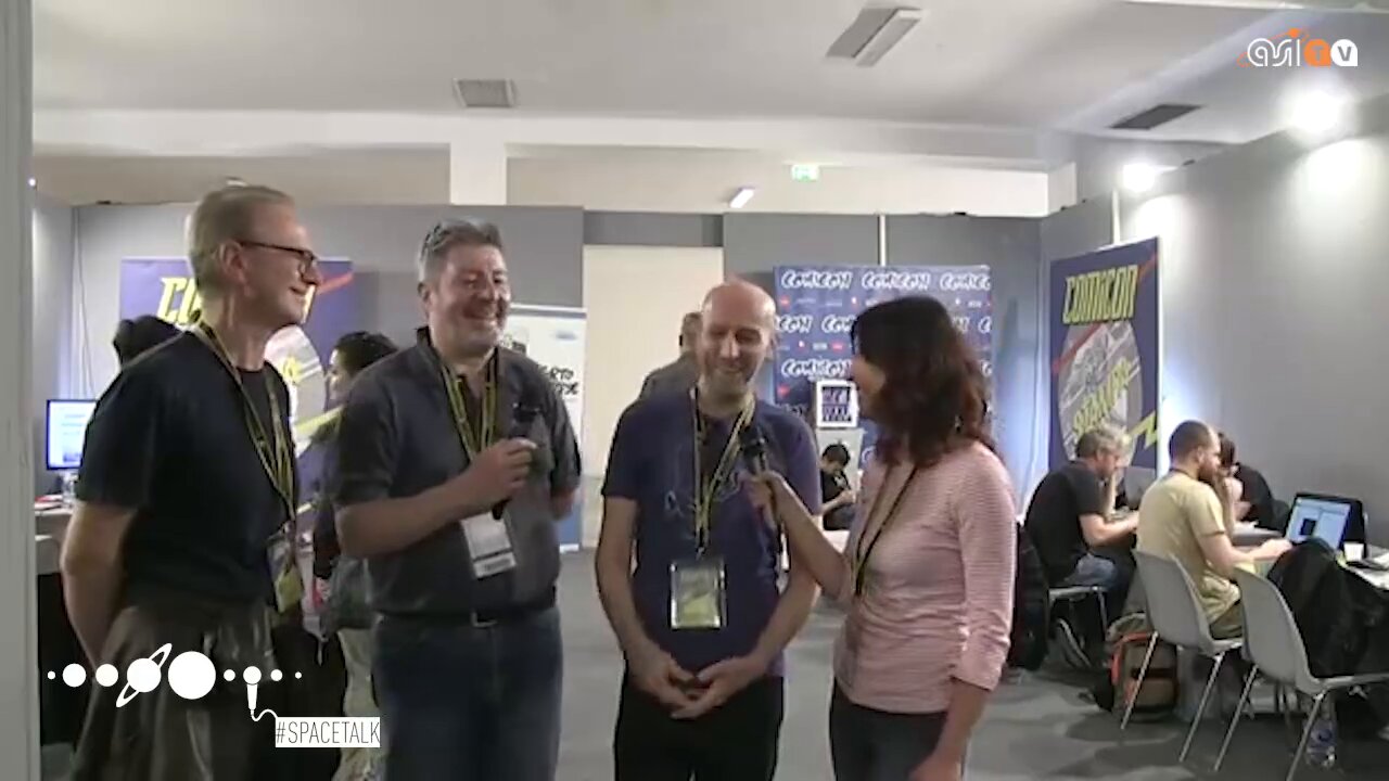 #SpaceTalk: In diretta dal Comicon i fumetti dello spazio