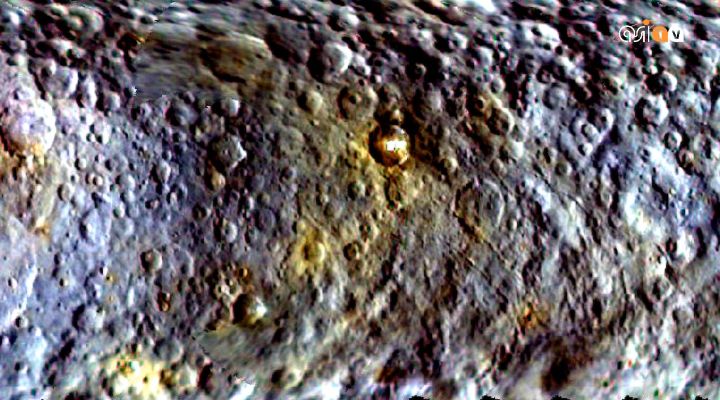 Dawn, nuovi indizi sugli enigmi brillanti di Cerere