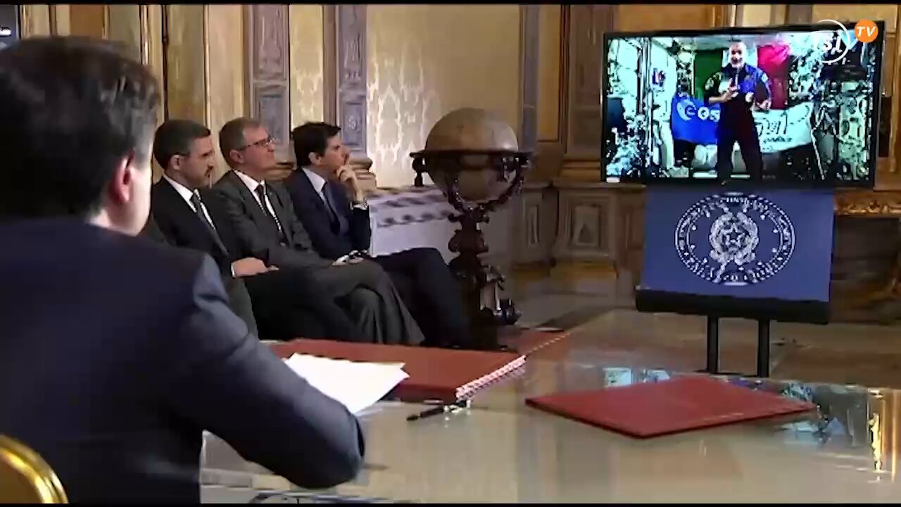 #Spacetalk. Colloquio spaziale per il Premier Conte
