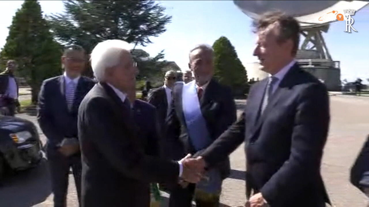 Dai sassi allo spazio, Mattarella a Matera