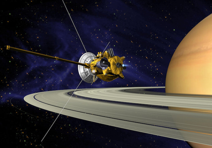 Cassini, melodia tra gli anelli