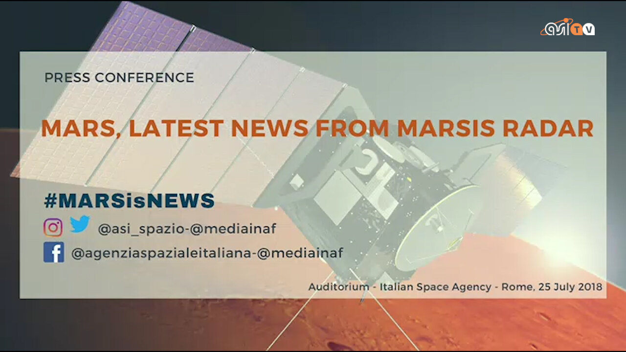 Latest news from MARSIS radar