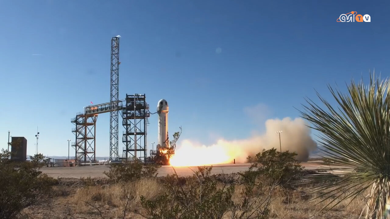 New Shepard stampa i biglietti