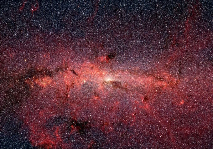 Il cuore nero della Via Lattea