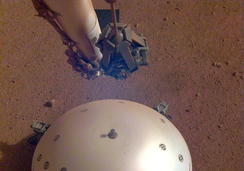 InSight, prima scossa sismica marziana