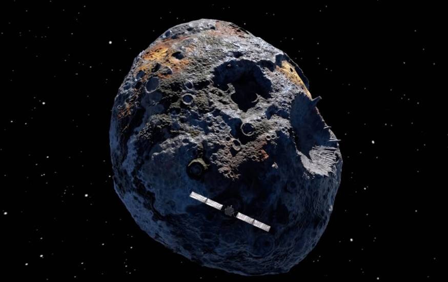Psyche: alla scoperta dell’asteroide d’oro
